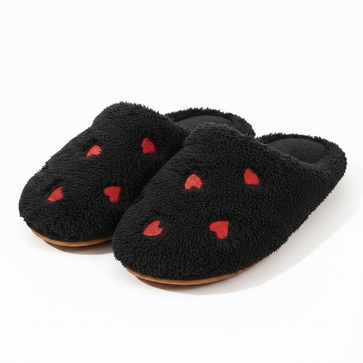 Orthopaedic Warm Heart Slippers for Women - Cute Cosy Support