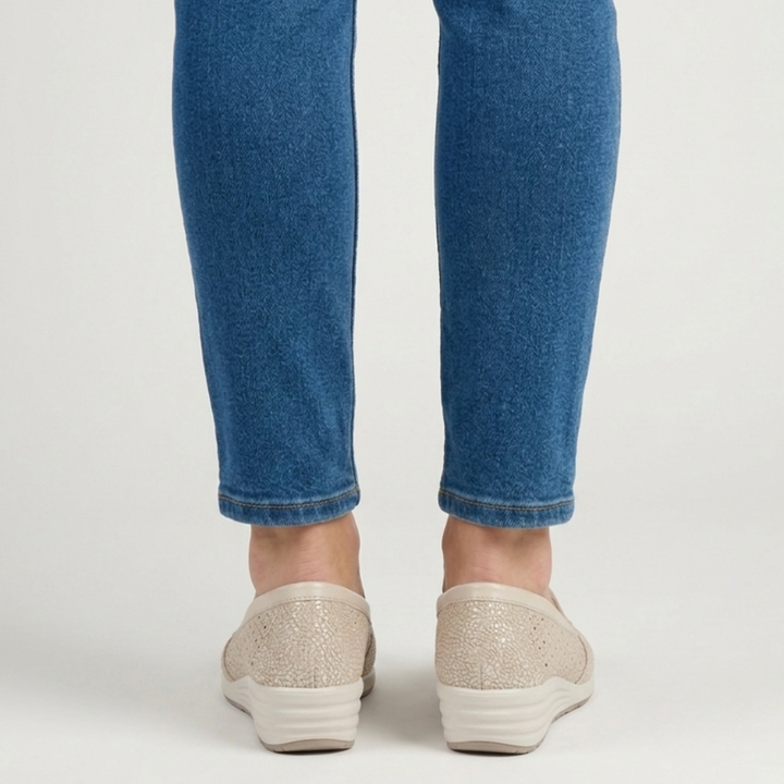 Ermione | Orthopedic Leather Loafers Comfortable Supportive Everyday Women