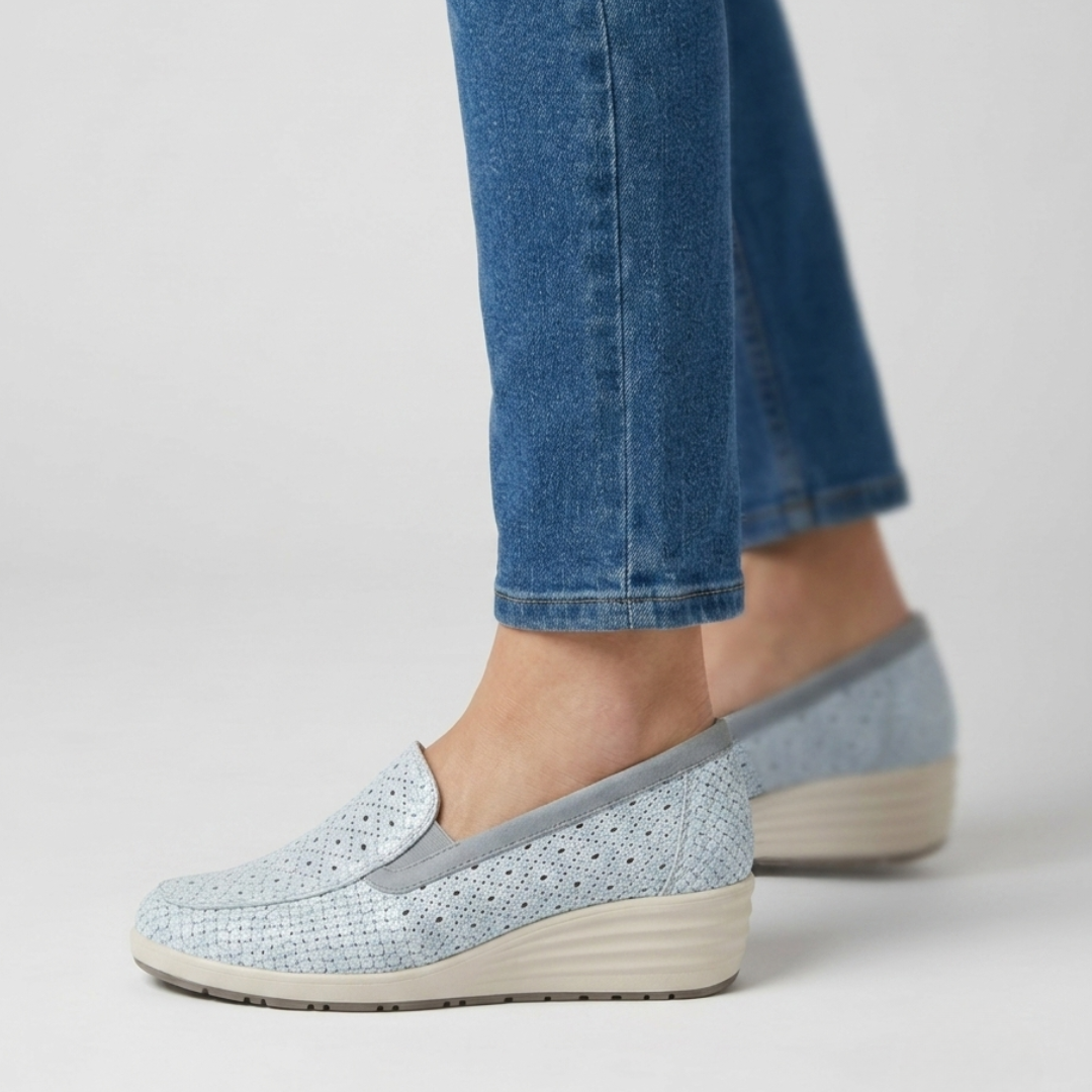 Ermione | Orthopedic Leather Loafers Comfortable Supportive Everyday Women