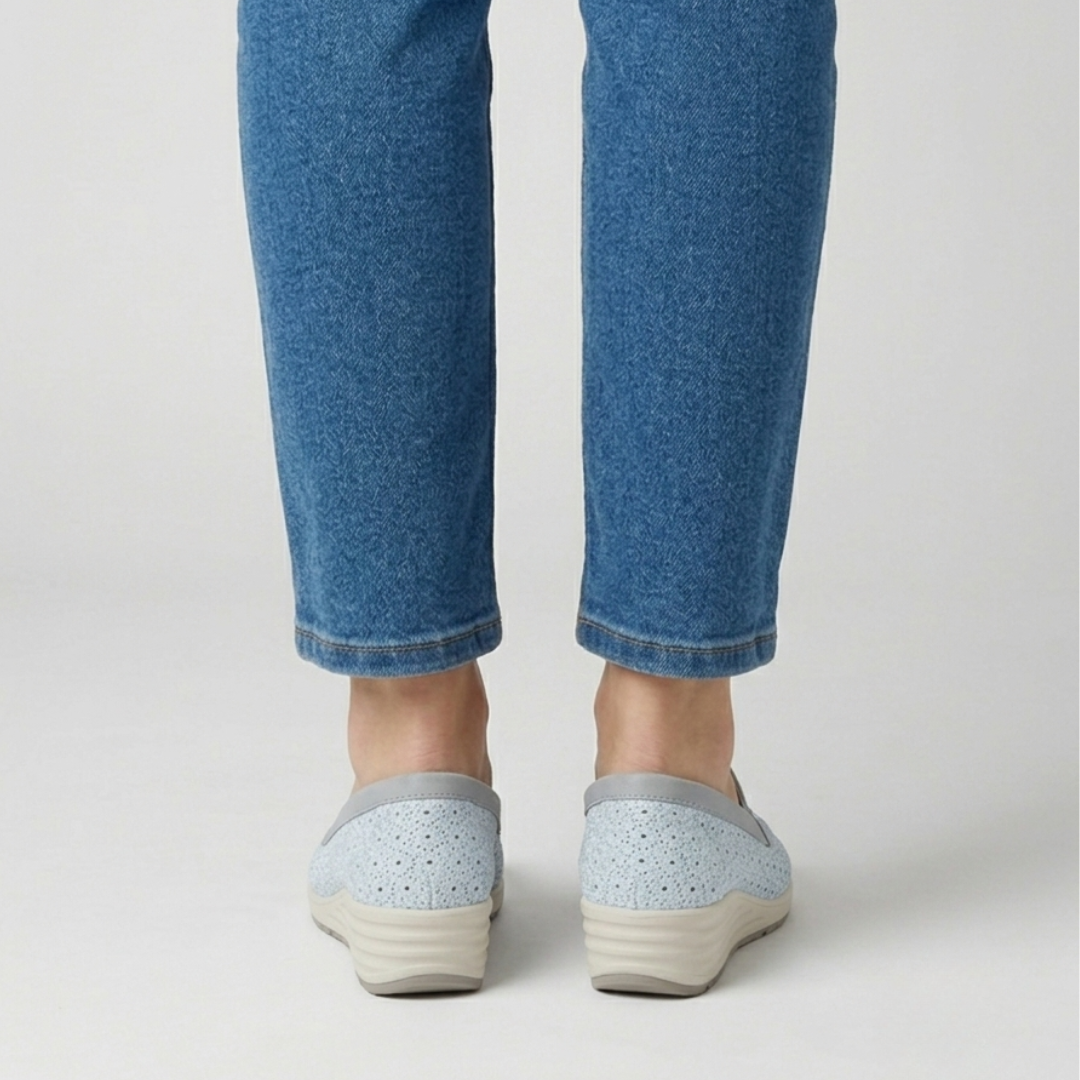 Ermione | Orthopedic Leather Loafers Comfortable Supportive Everyday Women
