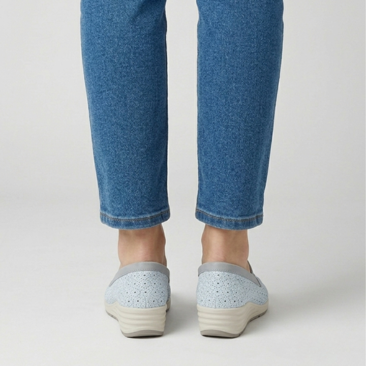 Ermione | Orthopedic Leather Loafers Comfortable Supportive Everyday Women