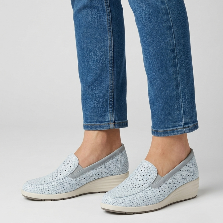 Ermione | Orthopedic Leather Loafers Comfortable Supportive Everyday Women