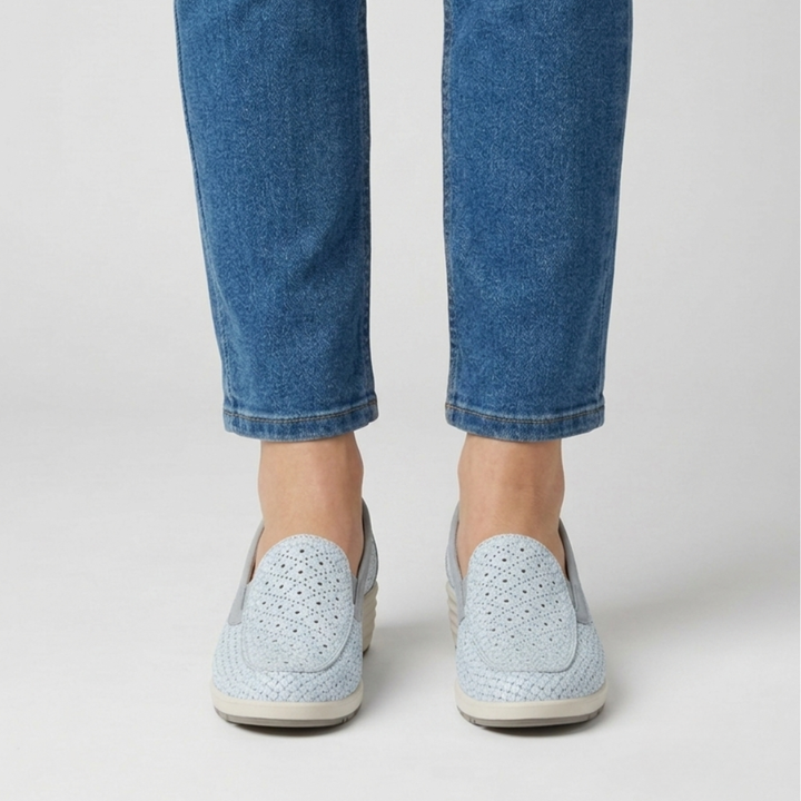 Ermione | Orthopedic Leather Loafers Comfortable Supportive Everyday Women