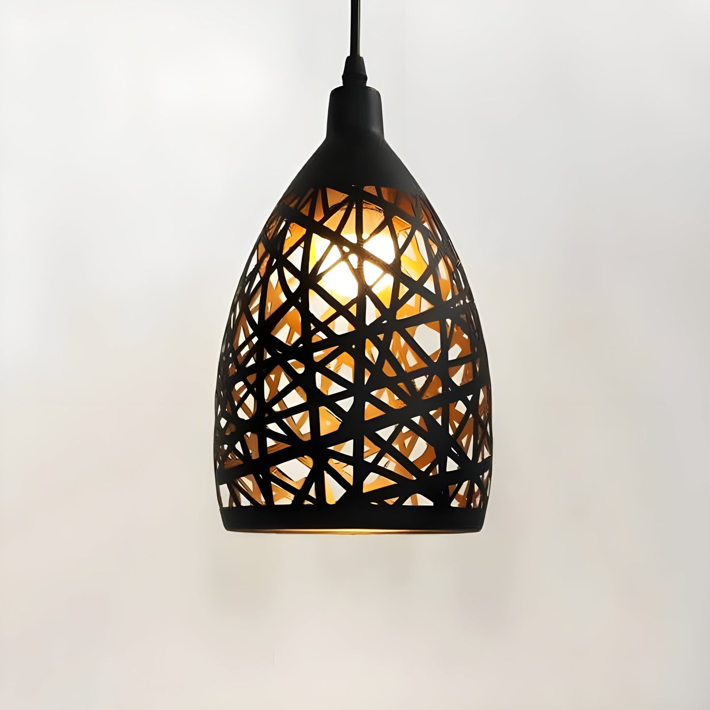 LoftWeave Moderne Metaal Kooi Hanglamp | Industrieel Design voor Loft en Woonkamer