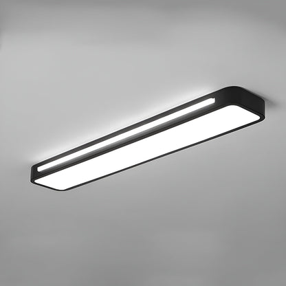 Langwerpige Plafondlamp Heldere Lijnen | Modern Design voor Woonkamer en Eetruimte