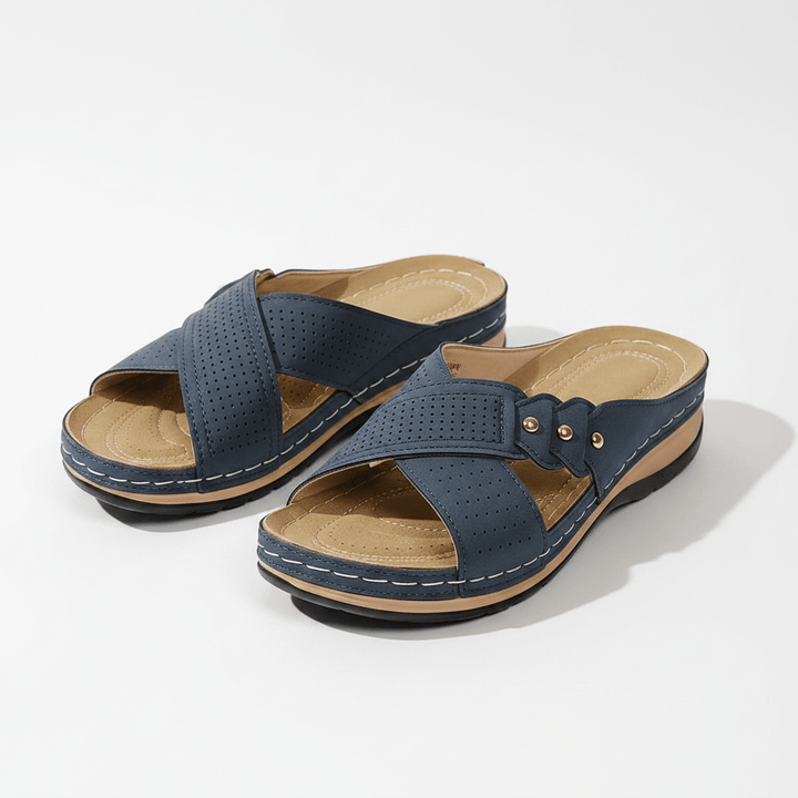 Orthopedic Wedge Sandals for Women - Stylish Arch Support &amp; Comfort