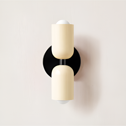 ChicDuo Dubbele Wandlamp LED | Minimalistisch Wabi-Sabi Design voor Woonkamer