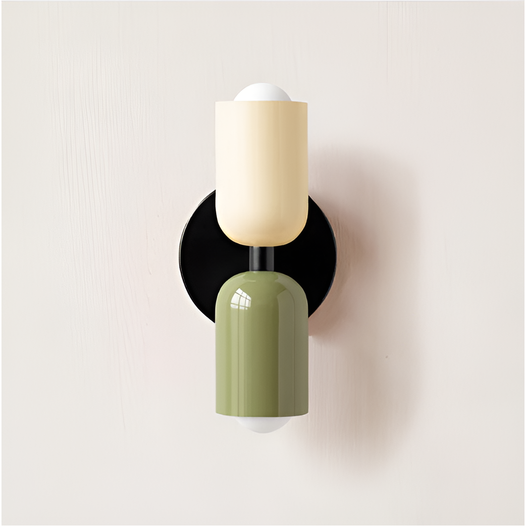 ChicDuo Dubbele Wandlamp LED | Minimalistisch Wabi-Sabi Design voor Woonkamer