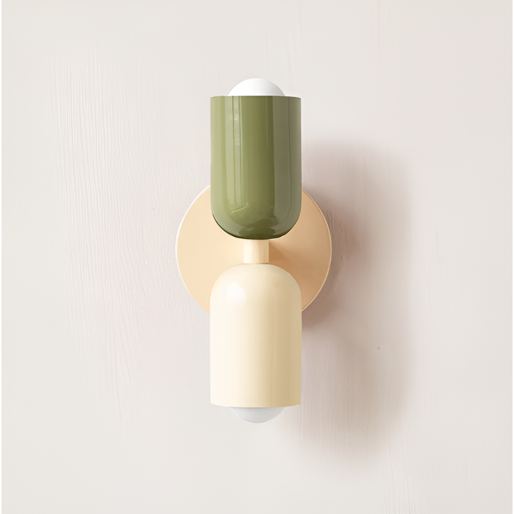 ChicDuo Dubbele Wandlamp LED | Minimalistisch Wabi-Sabi Design voor Woonkamer