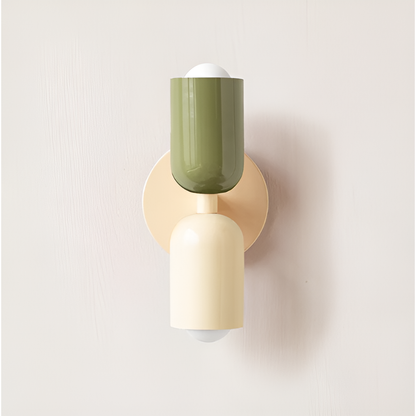 ChicDuo Dubbele Wandlamp LED | Minimalistisch Wabi-Sabi Design voor Woonkamer