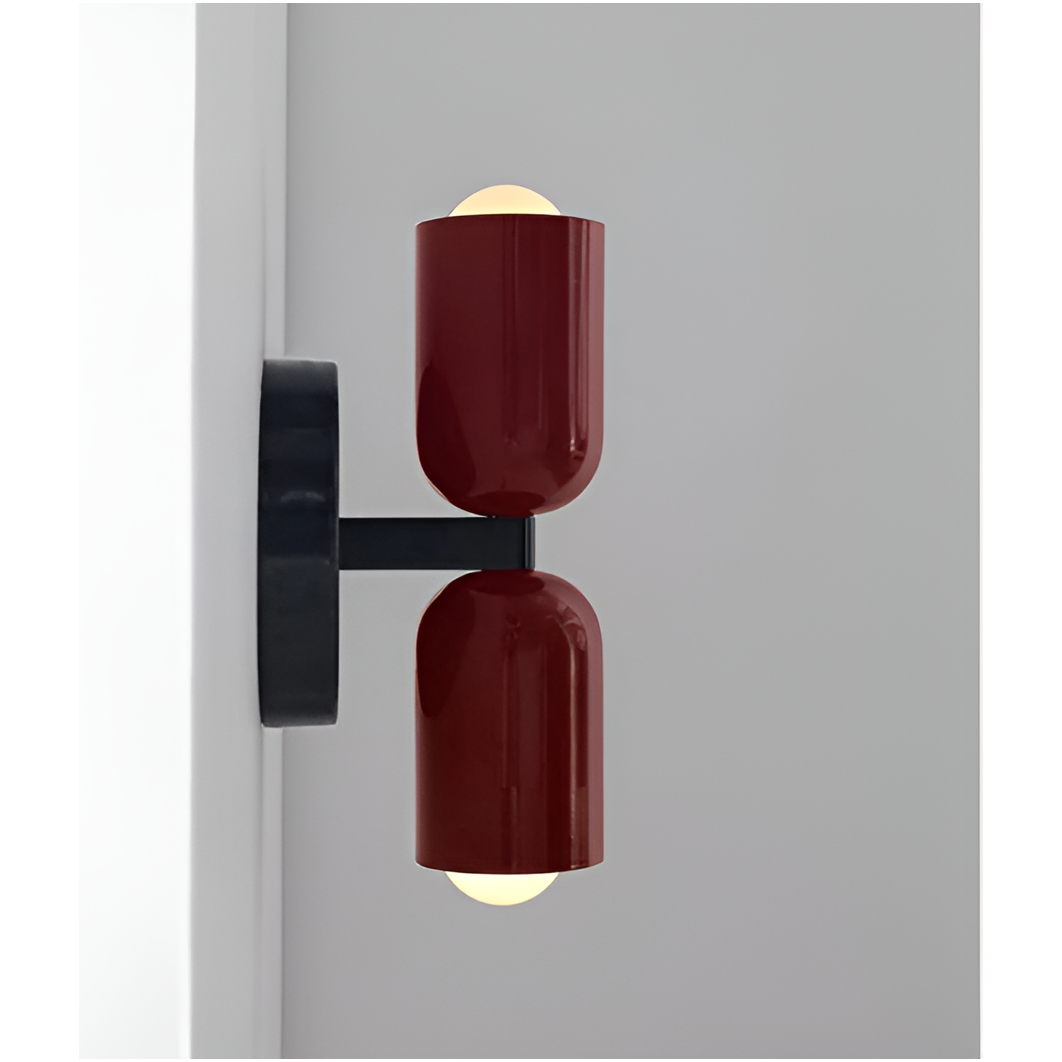 ChicDuo Dubbele Wandlamp LED | Minimalistisch Wabi-Sabi Design voor Woonkamer