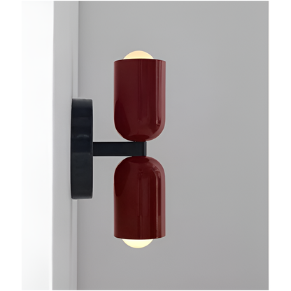 ChicDuo Dubbele Wandlamp LED | Minimalistisch Wabi-Sabi Design voor Woonkamer