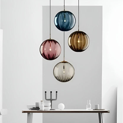 Glasbol LED Hanglamp Nordic | Stijlvolle Verlichting voor Elegante Woonkamers