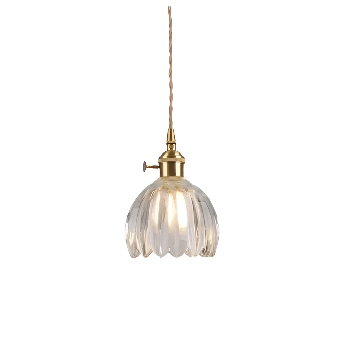 Hanglamp met Bloemen Glas | Japans Design voor Gezellige Ruimtes