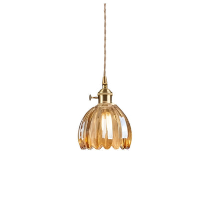 Hanglamp met Bloemen Glas | Japans Design voor Gezellige Ruimtes