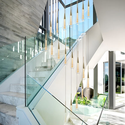 Kristal Druppel Hanglamp Modern | Stijlvolle Verlichting voor Woonkamer en Eetkamer