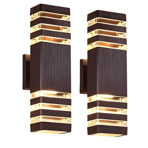 LED Buitenwandlamp Up-Down | Modern Waterdicht voor Tuin en Balkon