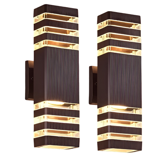 LED Buitenwandlamp Up-Down | Modern Waterdicht voor Tuin en Balkon