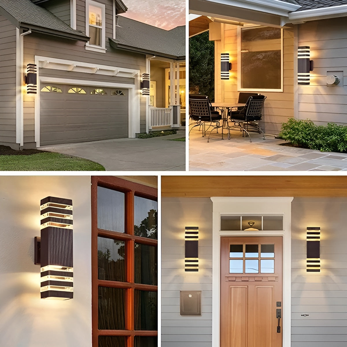 LED Buitenwandlamp Up-Down | Modern Waterdicht voor Tuin en Balkon