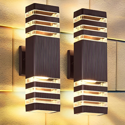 LED Buitenwandlamp Up-Down | Modern Waterdicht voor Tuin en Balkon