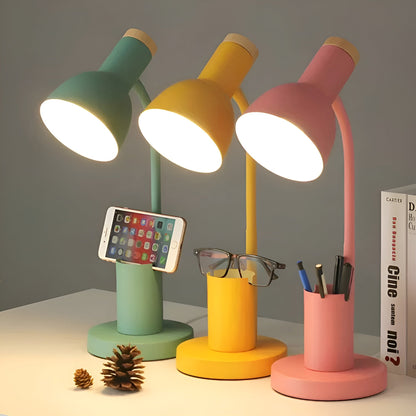 LED Bureaulamp met Pennenbak | Stijlvol en Praktisch Bureau Organizer