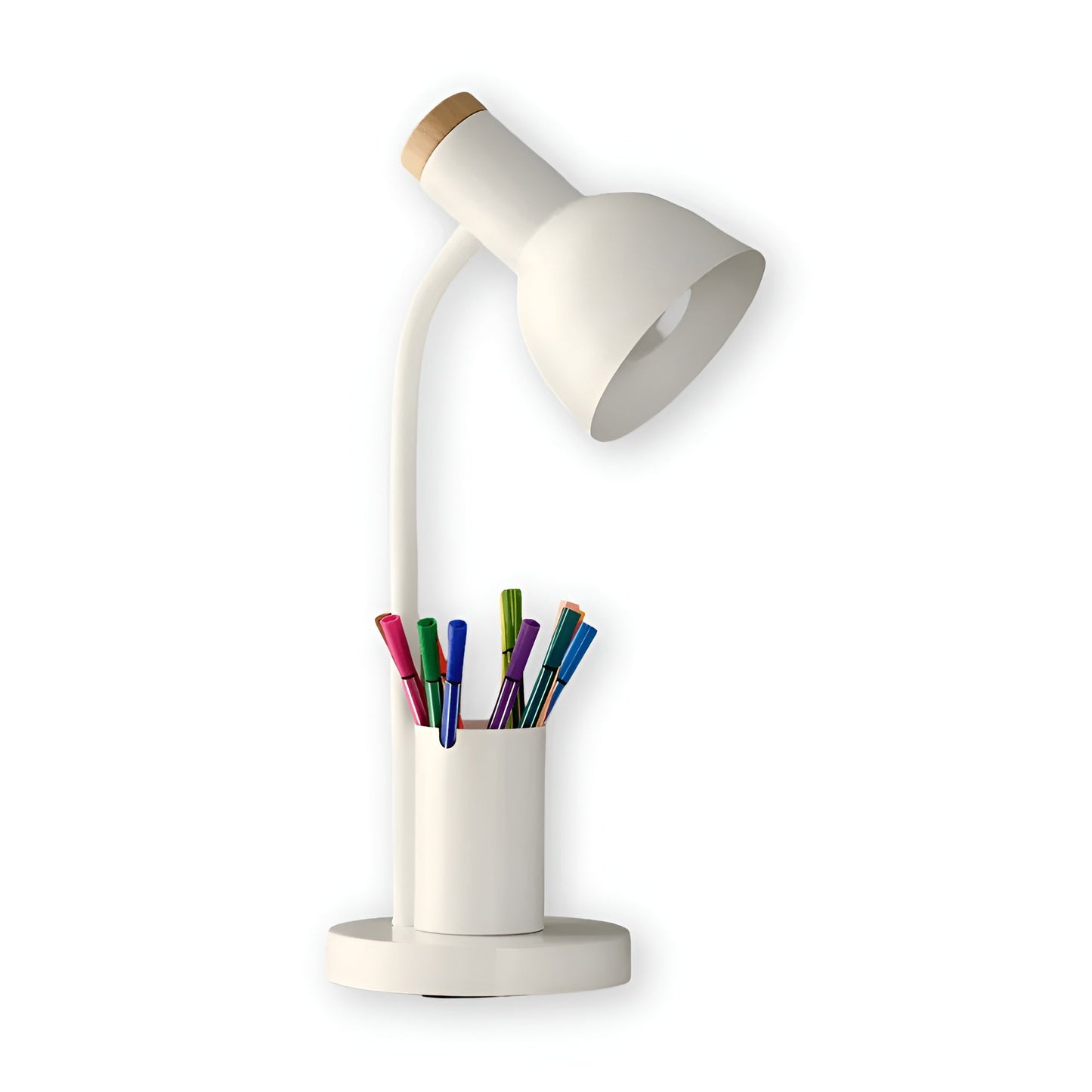 LED Bureaulamp met Pennenbak | Stijlvol en Praktisch Bureau Organizer