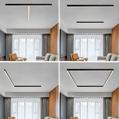 Lineaire LED Plafond- of Wandlamp Verblindingsvrij | Moderne Ruimtes