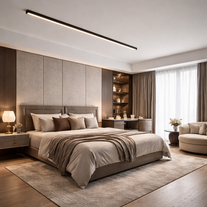 Lineaire LED Plafond- of Wandlamp Verblindingsvrij | Moderne Ruimtes
