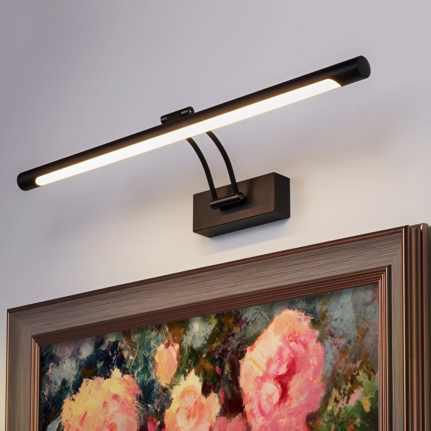 Moderne Binnenwandlamp Zwart of Zilver | Ideaal boven de Spiegel