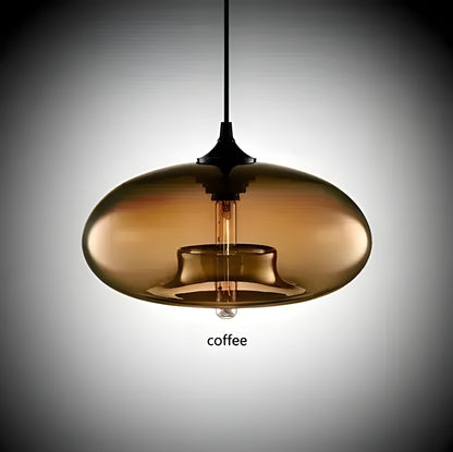Kleurrijke Glas Hanglamp Nordic | Sfeervolle Verlichting voor Woonkamer