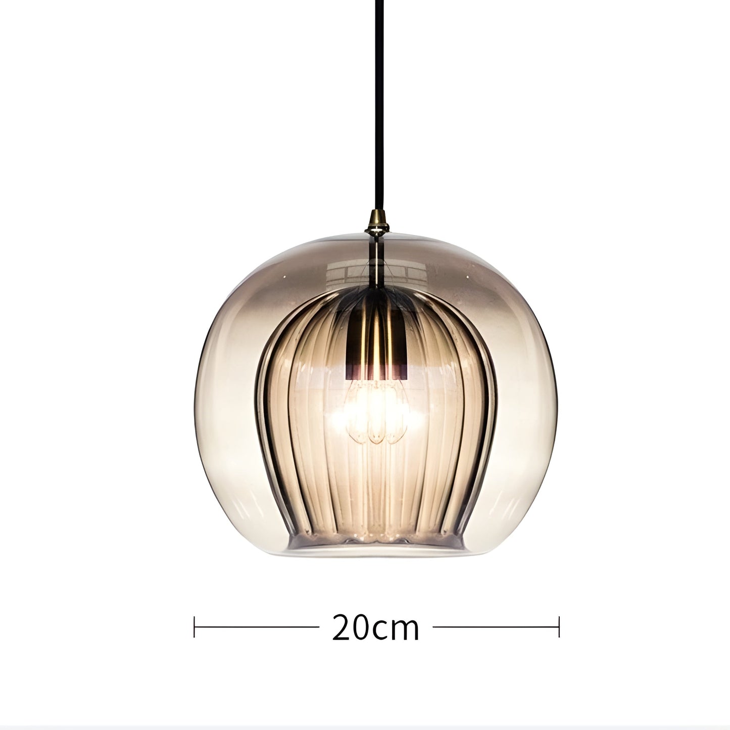 FrostedGlow Mat Glas Hanglamp Modern | Zachte Diffuse Plafondverlichting