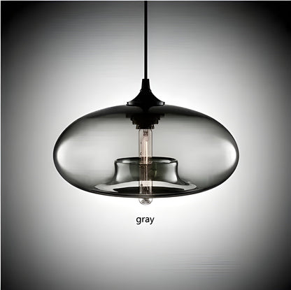 Kleurrijke Glas Hanglamp Nordic | Sfeervolle Verlichting voor Woonkamer