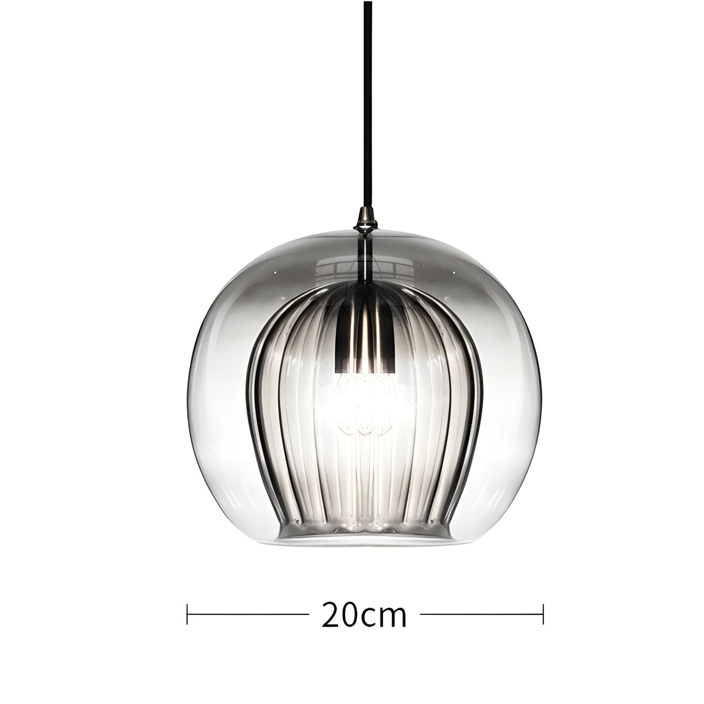 FrostedGlow Mat Glas Hanglamp Modern | Zachte Diffuse Plafondverlichting