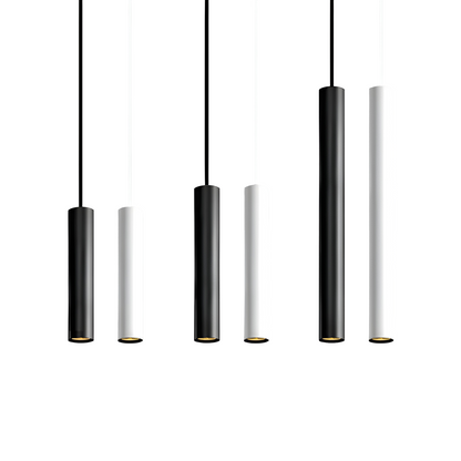 Dimbare LED Hanglamp Slank Buisvorm | Perfect voor Keuken, Eetkamer en Bar