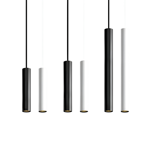 Dimbare LED Hanglamp Slank Buisvorm | Perfect voor Keuken, Eetkamer en Bar