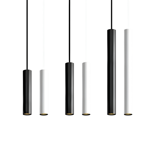 Dimbare LED Hanglamp Slank Buisvorm | Perfect voor Keuken, Eetkamer en Bar