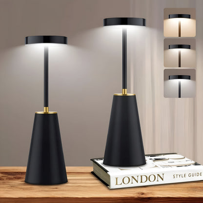 LumaTouch Oplaadbare Draadloze Touch Tafellamp | Intuïtieve Sfeerverlichting