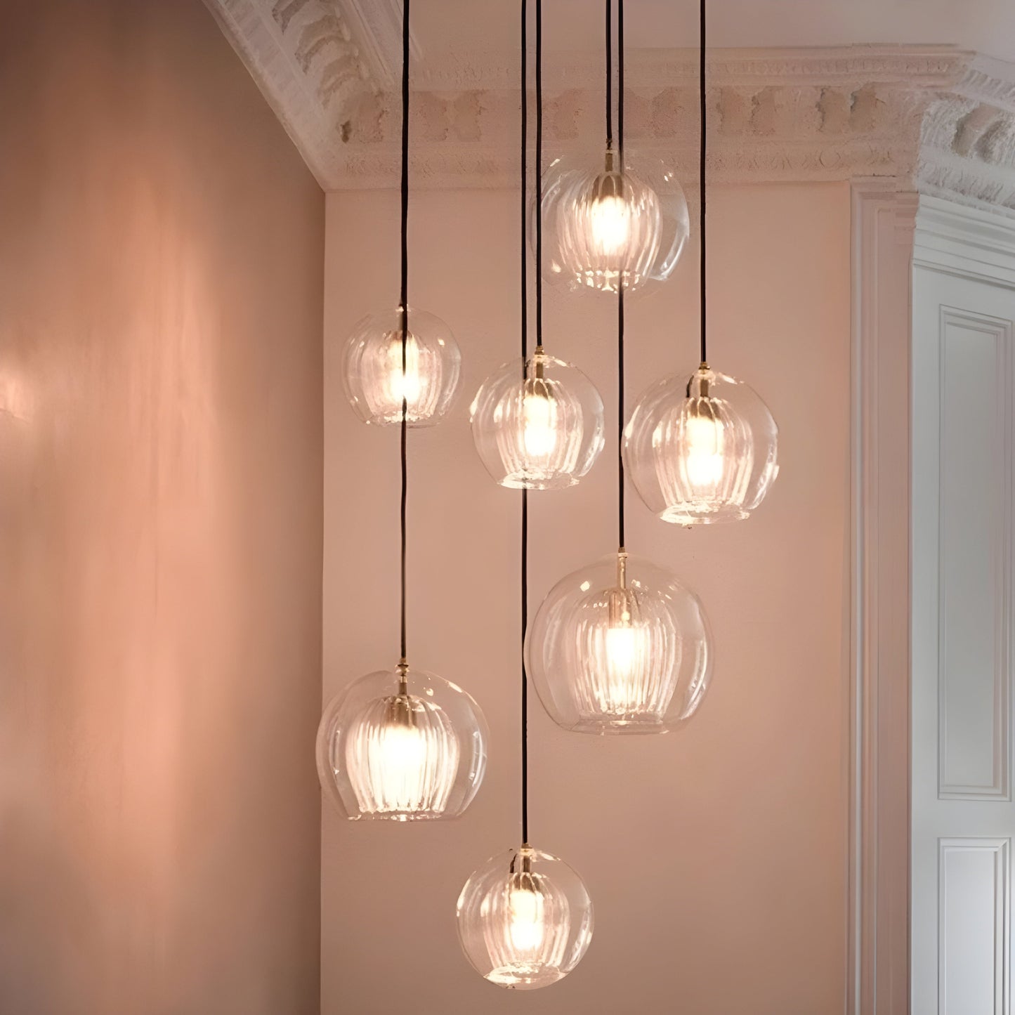 FrostedGlow Mat Glas Hanglamp Modern | Zachte Diffuse Plafondverlichting