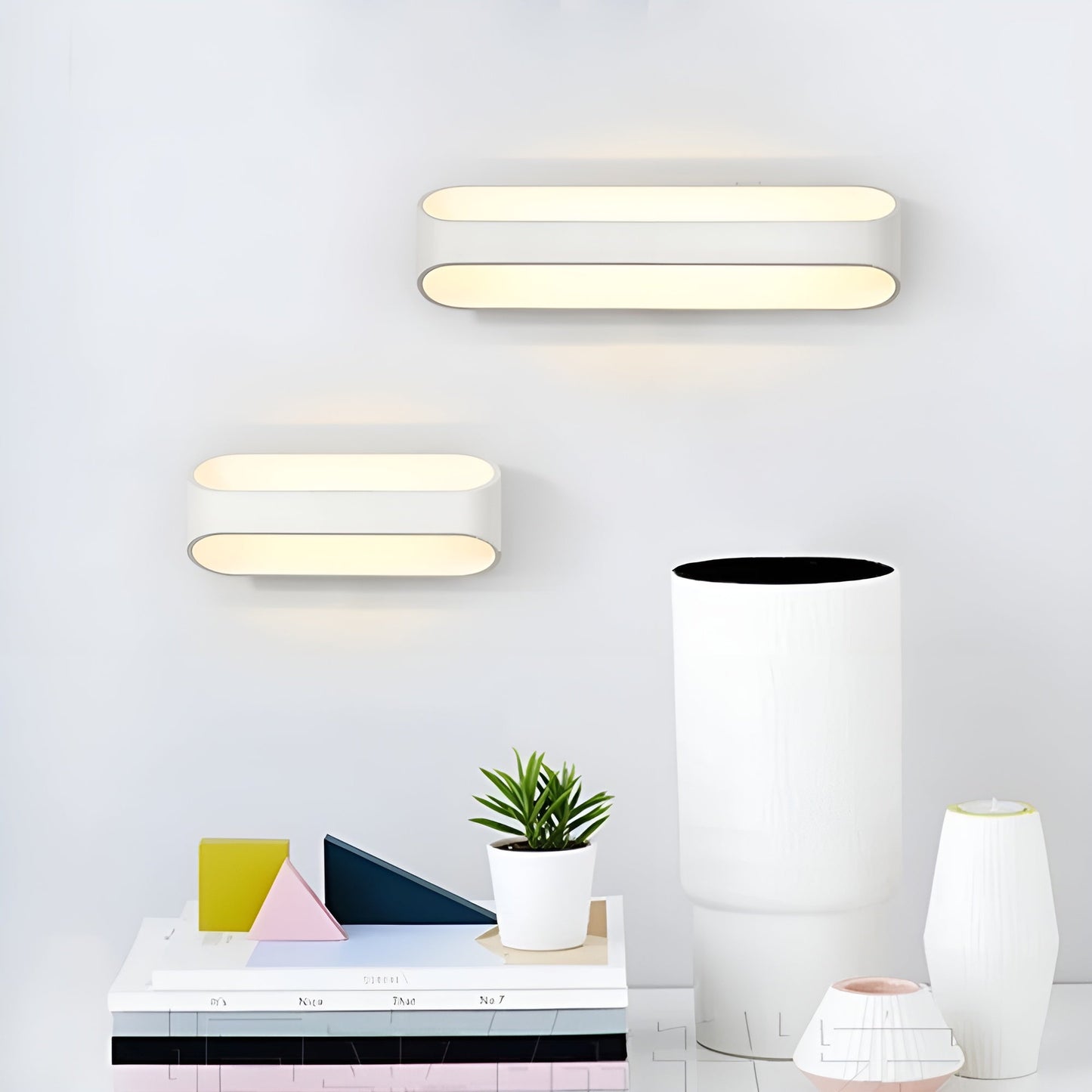 Moderne LED Wandlamp Warm Licht | Ideale Sfeerverlichting voor Woonkamer en Slaapkamer