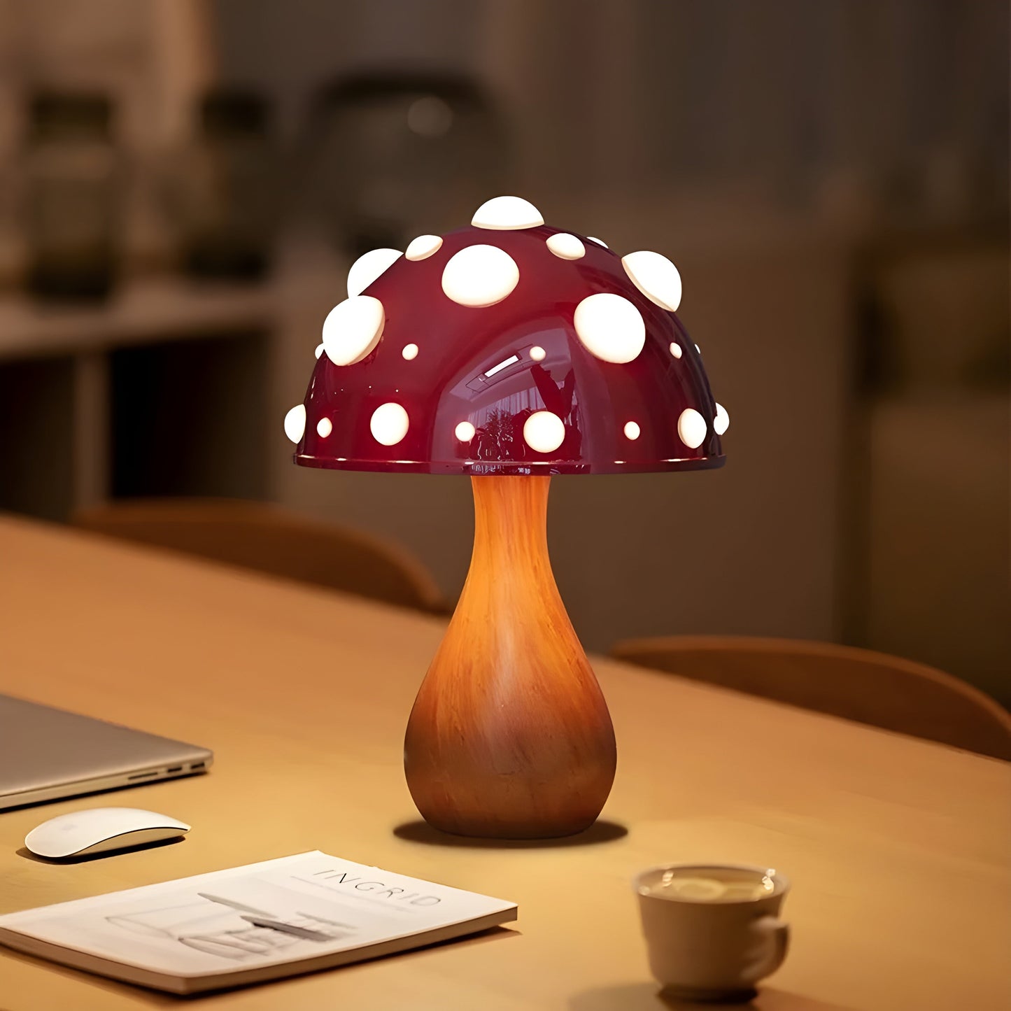 AmanitaDream Amanita Paddenstoel LED Lamp | Magische Decoratieve Sfeerverlichting