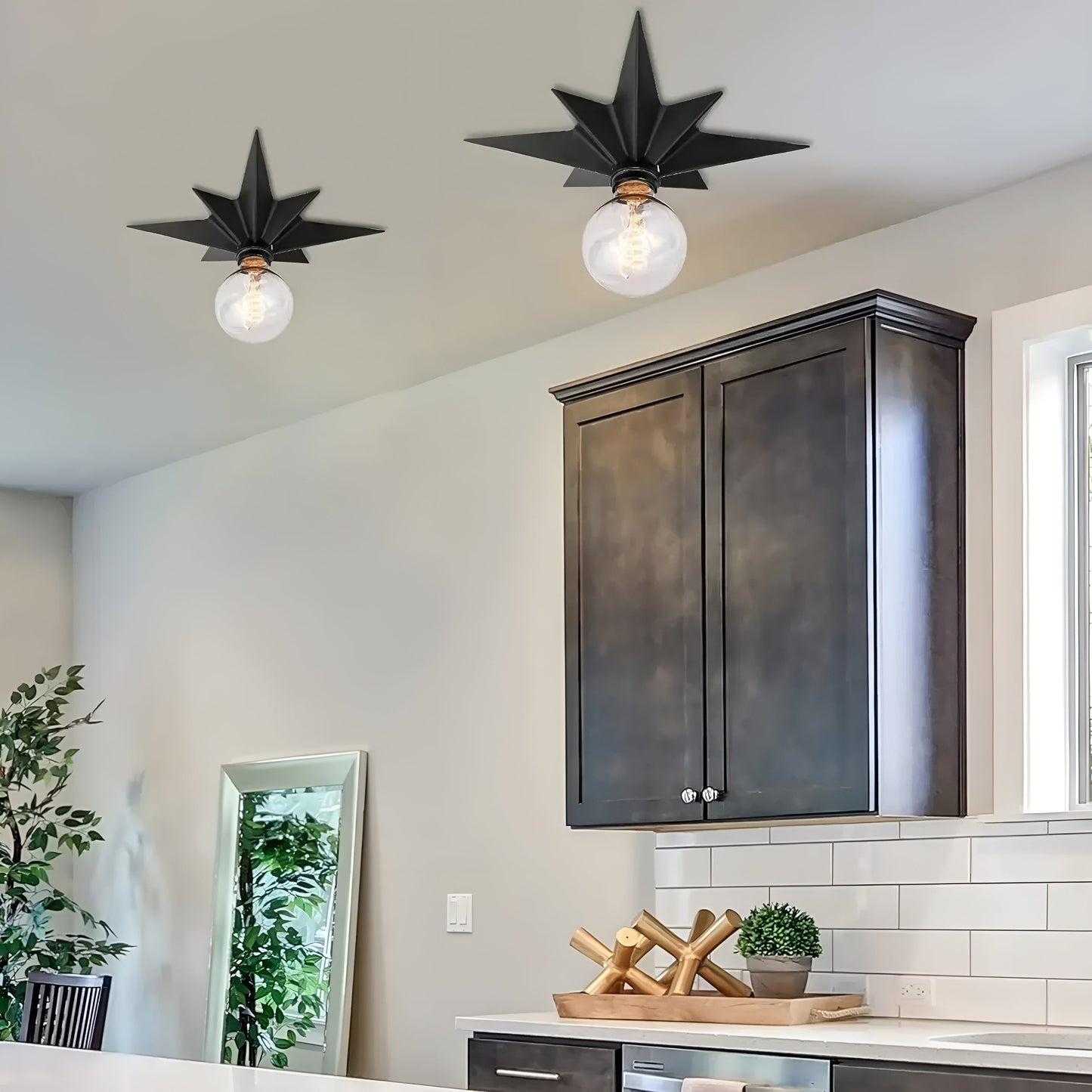 Stervormige LED Wandlamp Modern | Decoratief Sfeerlicht voor Thuis
