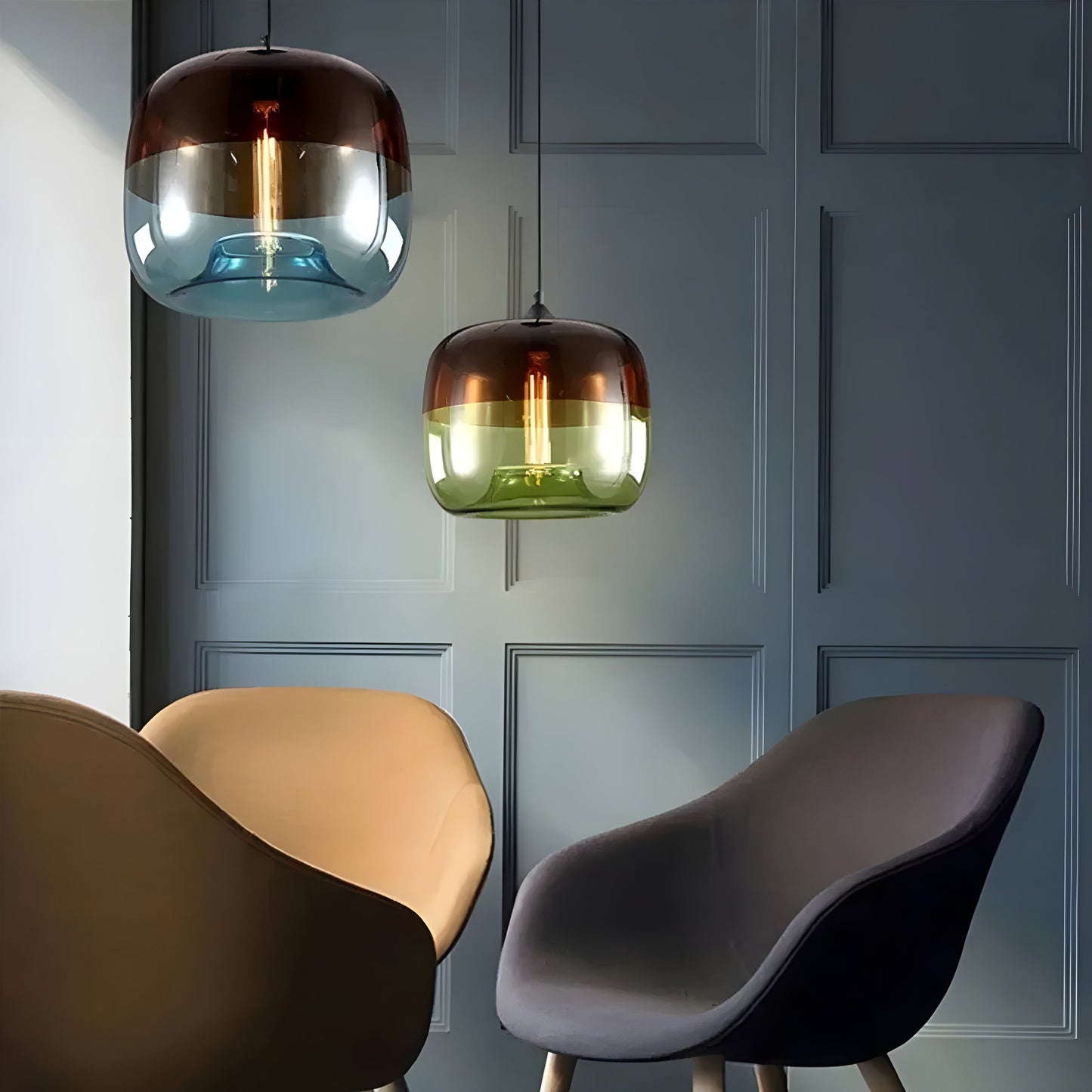 RetroCharm Nordic Kleurrijke Hanglamp | Vrolijke Retro Verlichting