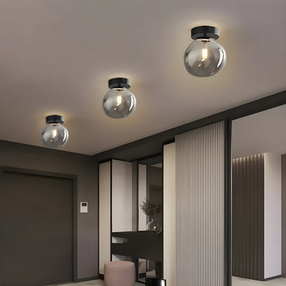 LustroCeil Minimalistisch Glas Plafondlamp | Heldere Sfeerverlichting