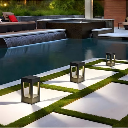 LumoPost Aluminium LED Grasverlichting | Waterdichte Tuinpaallamp
