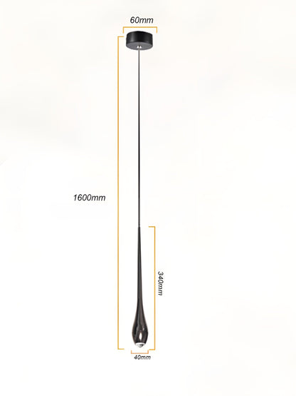 LED Druppel Hanglamp Modern | Warm Licht voor Keuken en Eettafel
