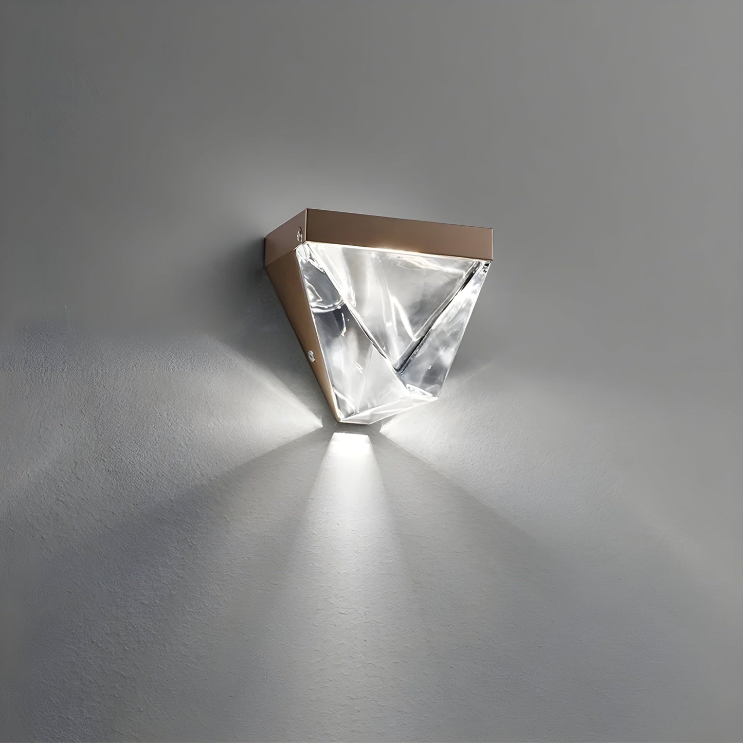 LumiCrystal Minimalistisch Kristal LED Plafondlamp | Gang en Korridor Verlichting