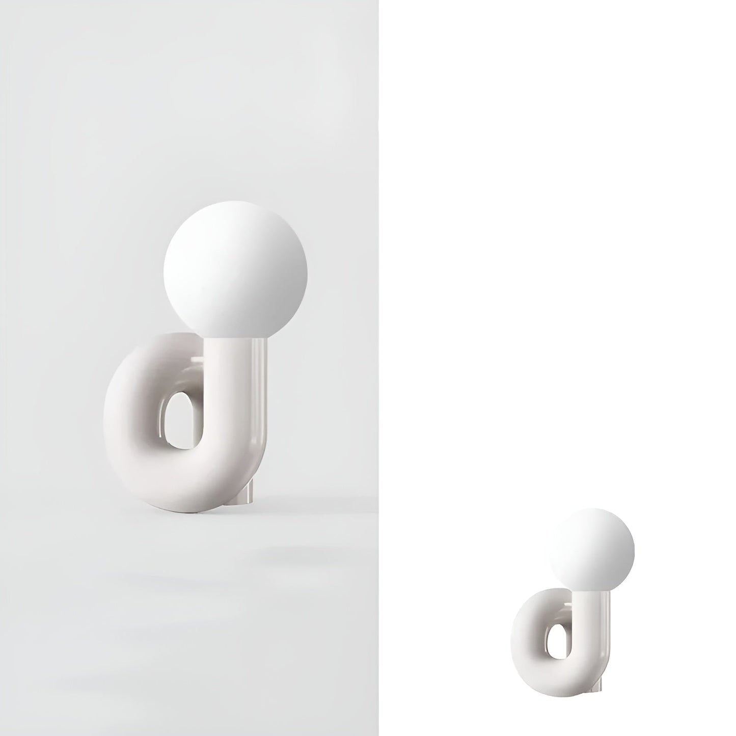 Minimalistische Glas Tafellamp Nordic | Stijlvol voor Slaapkamer, Woonkamer en Bureau