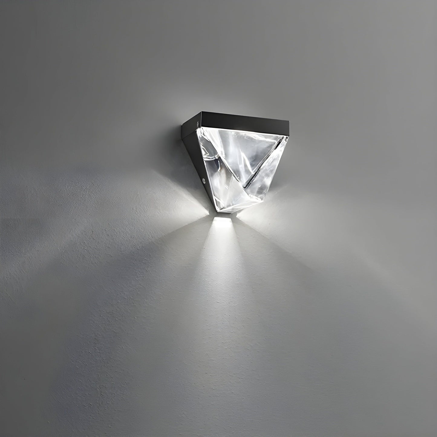 LumiCrystal Minimalistisch Kristal LED Plafondlamp | Gang en Korridor Verlichting