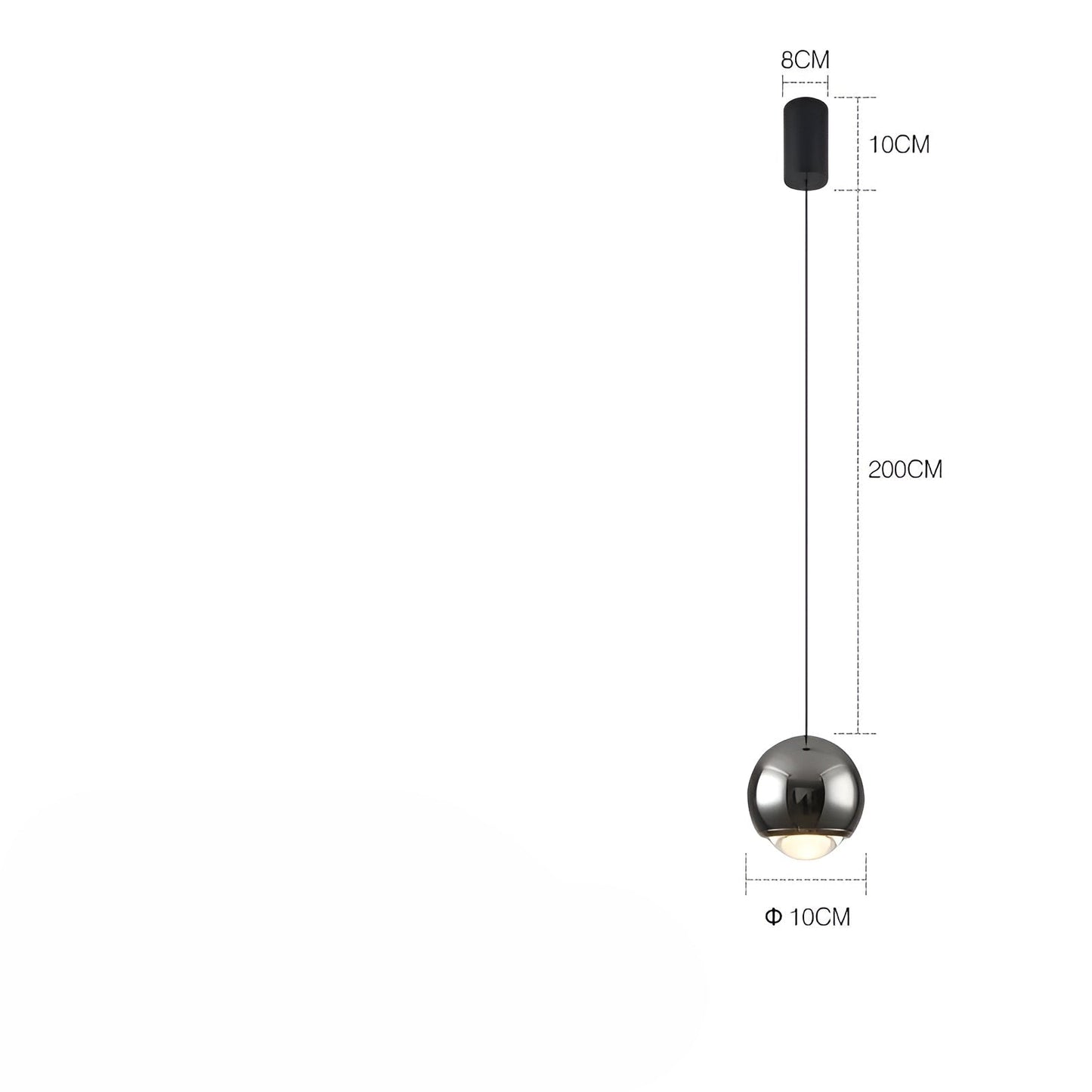 Moderne LED Hanglamp Scandinavisch | Perfect voor Slaapkamer, Keuken en Werkkamer