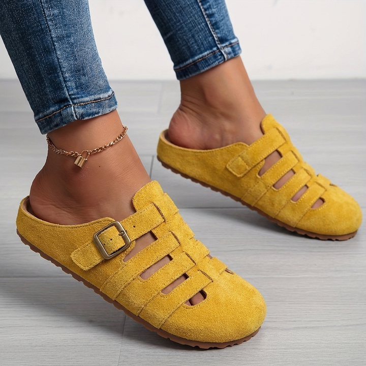 Claire | Orthopedic Slip-On Mules Supportive Comfortable Everyday